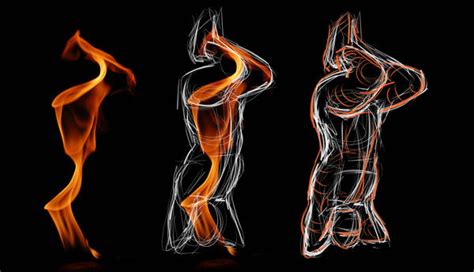 fire pose sketches  feleri  deviantart