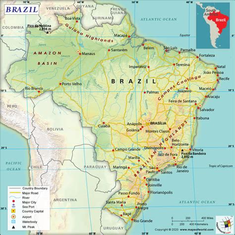 brazil map abc maps of brazil flag map economy geography
