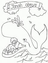 Coloring Jonah Whale Pages Kids Printable Bible Sunday School Children Preschool Lessons Read Activities sketch template