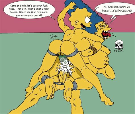 Rule 34 Anal Bart Simpson Bondage Bound Female Human