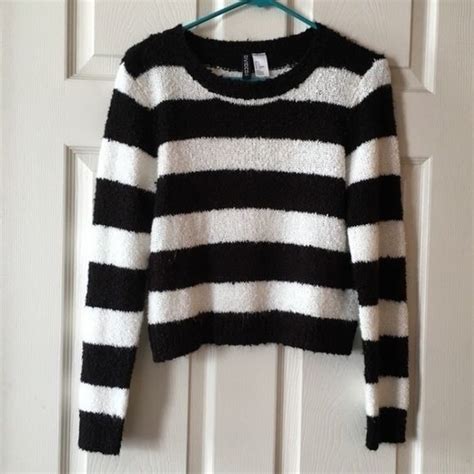 black  white striped sweater clothes design fashion design fashion