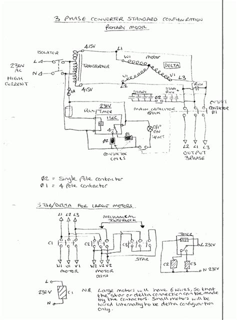 american rotary phase converter wiring diagram  faceitsaloncom