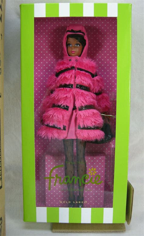 Barbie Silkstone Bfmc Francie Fushia N Fur Nrfb One