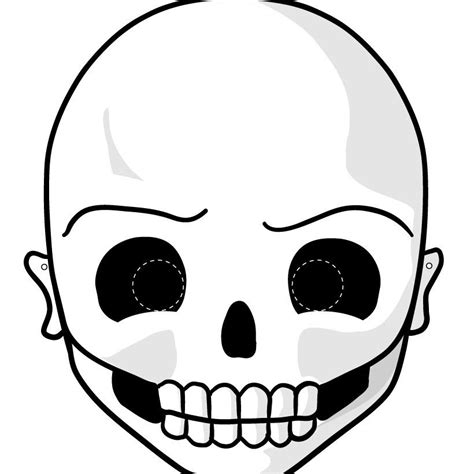halloween mask coloring pages  printable coloring pages  kids