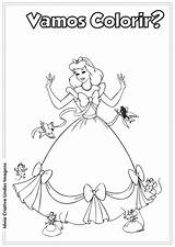 Cinderela Infantil Atividades Atividade Israela Kotona Criativa Ideia Karin Hoppen sketch template