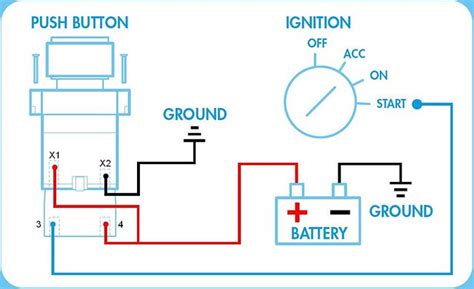 push button ignition switch wiring diagram  wiring diagram