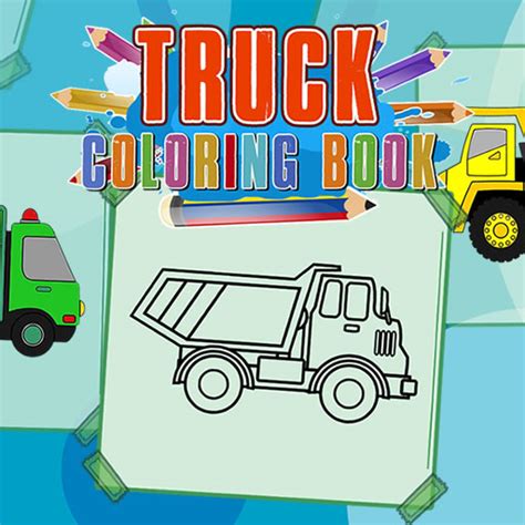 truck coloring book play truck coloring book game   jfskycom