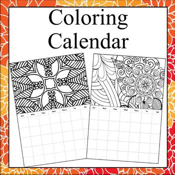 monthly coloring calendar coloring calendar pages  debbie madson