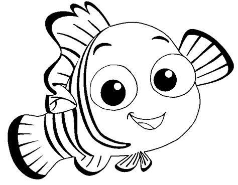 printable nemo coloring pages