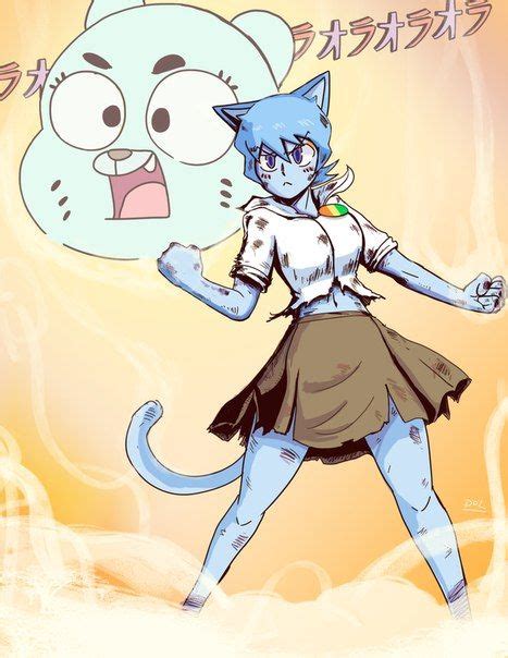 Nicole Watterson Tawog Anime Version World Of Gumball