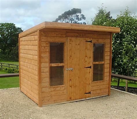 pent timber shed  shed company