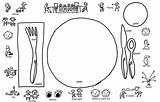 Manners Preschool Crafts Kids Activities Craft Placemat Place Make Choose Board School Storytime Children sketch template