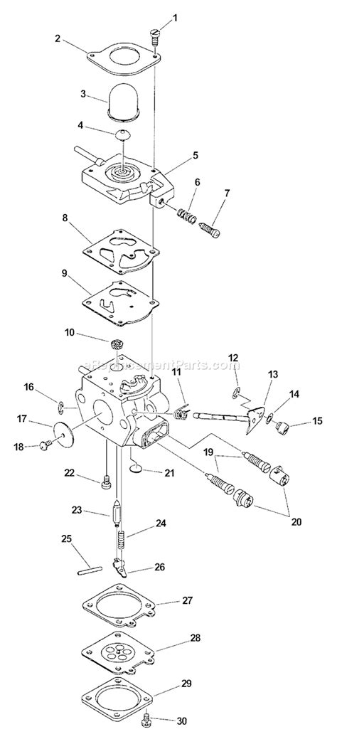 echo srm  parts list  diagram type  ereplacementpartscom