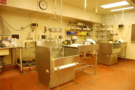 autopsy stations in the vancouver general hospital morgue