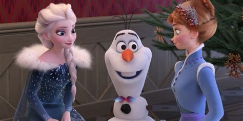 watch anna and elsa sing a new song in olaf s frozen adventure