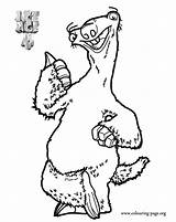 Ice Age Coloring Pages Sid Drift Continental Kids Colouring Sloth Shira Print Printables Color Mammoth Popular Coloringhome sketch template