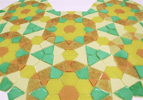 edible mosaic created  delphine huguet food designer coconut orange