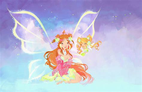Flora In Lovix And Her Pixie Chatta The Winx Club Fan Art 40001479