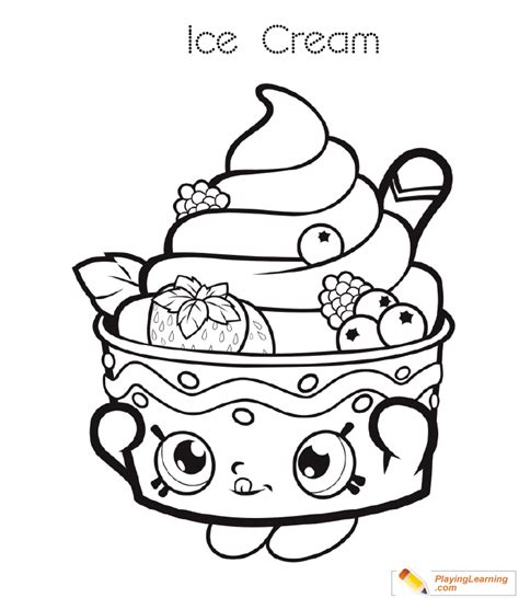 ice cream cup coloring page   ice cream cup coloring page