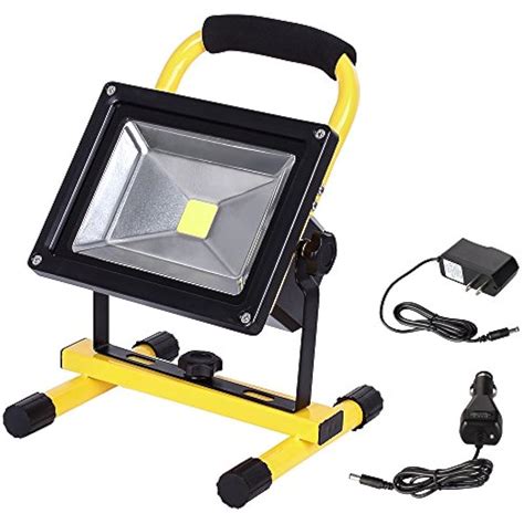 lte led rechargeable work light  lm portable outdoor flood