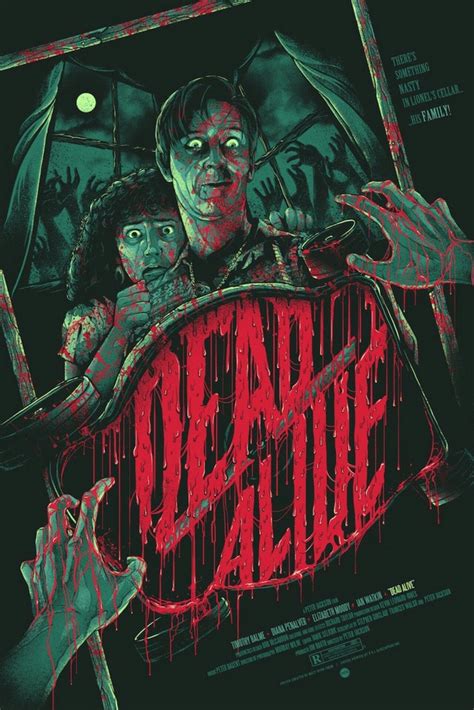 dead alive poster film posters art horror  art horror artwork