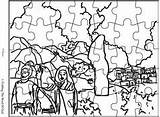 Sodom Coloring Gomorrah Pages Wife Activity Lot Lots Crafting Getcolorings Puzzle Abraham sketch template