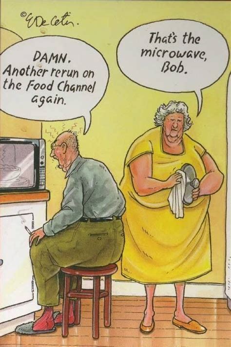funny old people cartoon floss witzig witze lustig