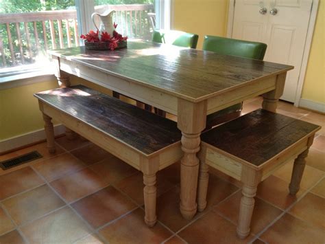 goals kitchen table  benches