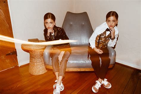 editorial electricity featuring  clements twins junior style