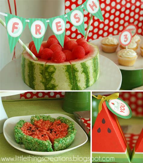 watermelon summer party design dazzle
