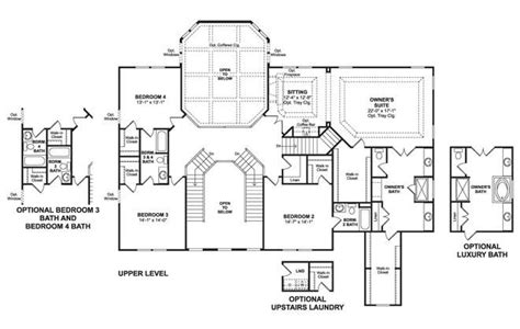 willowsford virginia  hovnanian homes mansfield floor plans home   plan