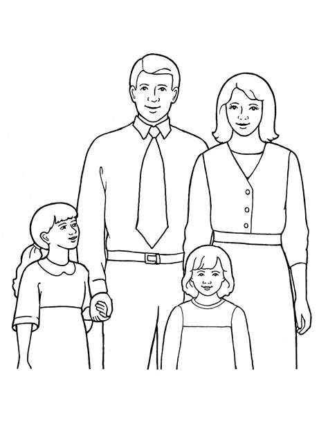 coloring pages  mommy  daddy