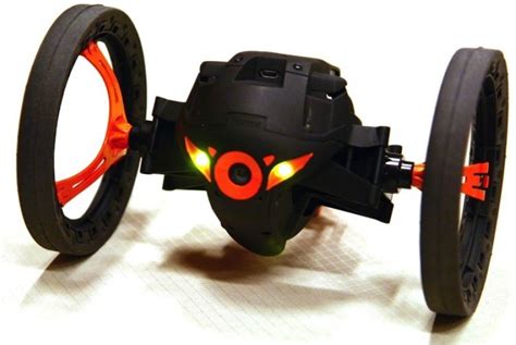 minidrone  jumping sumo parrot presente ses nouveaux drones ces android france