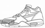 Huaraches Offical sketch template