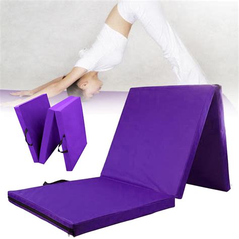 xxcm tri folding gymnastics mat dance exercise yoga mats gym fitness sports mat sale