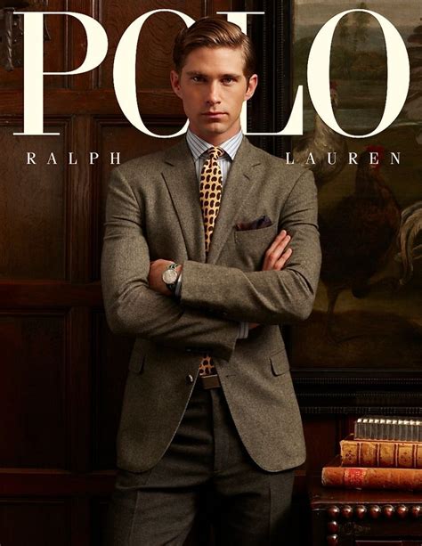 ad  created  polo  includes  man   suit  tie dressed formal  shows
