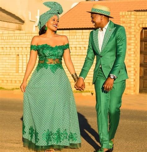 Tswana Traditional Wedding Dresses For African Women S Shweshwe Home