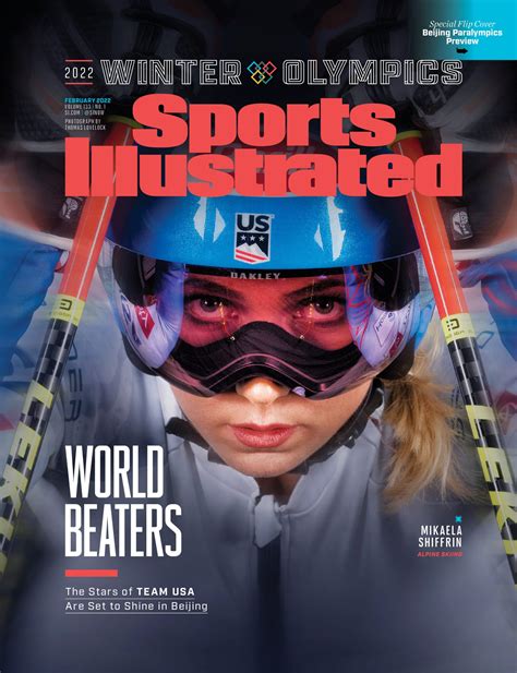 sports illustrated released its iconic olympics issue and all four