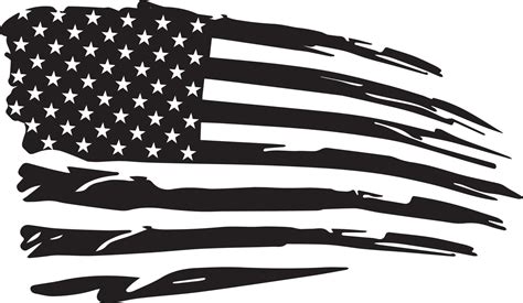 distressed american flag   vector art  vecteezy