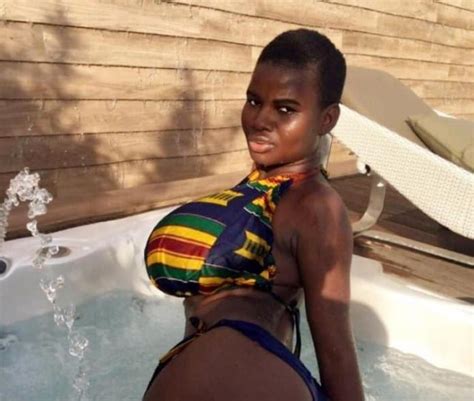 Pamela Watara The Girl With The Biggest Breasts In Ghana
