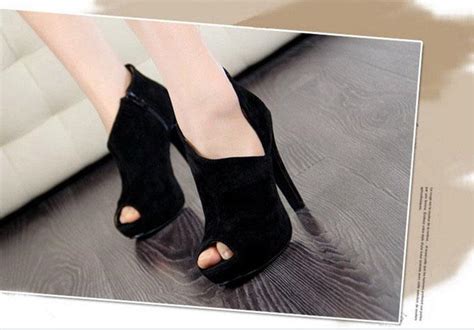 One Pair Order Women Sexy Vogue High Heels Shoes Ultra High Thick