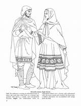 Macbeth Anglo Saxon Ages Clothing Kaynak sketch template