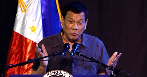 philippine president rodrigo duterte says he now backs same sex