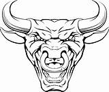Bull Drawing Face Nose Ring Mascot Tough Vector Stock Illustrations Mean Looking Clipart Roaring Character Through Its Transparent Clipartmag Clip sketch template