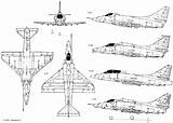 Skyhawk Aviones Ataque Caza Blueprints Mcdonnell Aircraft Airplanes Model sketch template