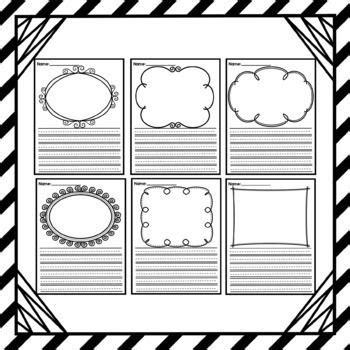 writing paper  picture boxes primary writing paper primary