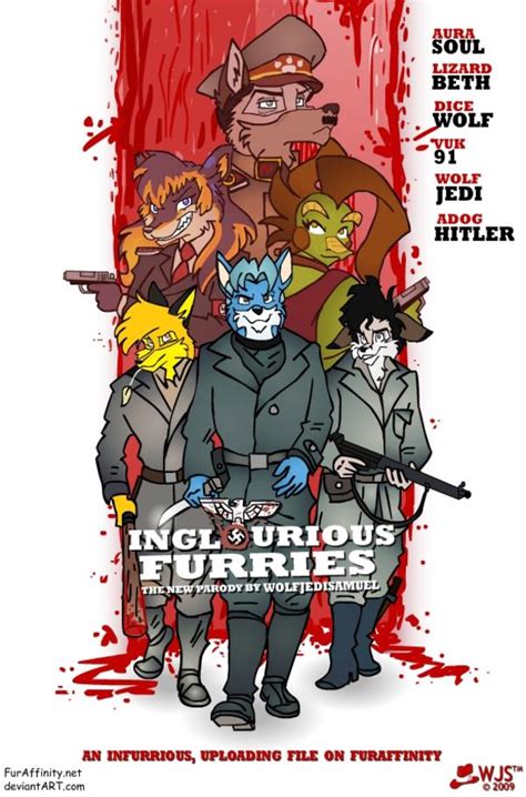 Inglourious Furries Original By Wolfjedisamuel Nazi
