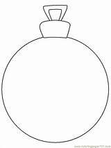Ornament Christmas Coloring Printable Pages Ornaments Outline Tree Color Clipart Kids Sheets Template Print Decorations Templates Blank Ball Book Balls sketch template