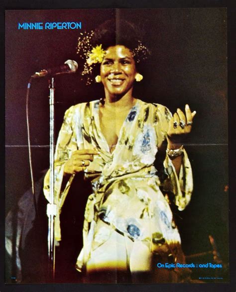 Minnie Riperton Perfect Angel 1974 New Album Promo Vintage Poster 18x22