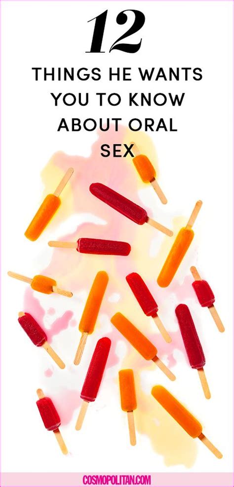 things men want women to know about oral sex what guys think about